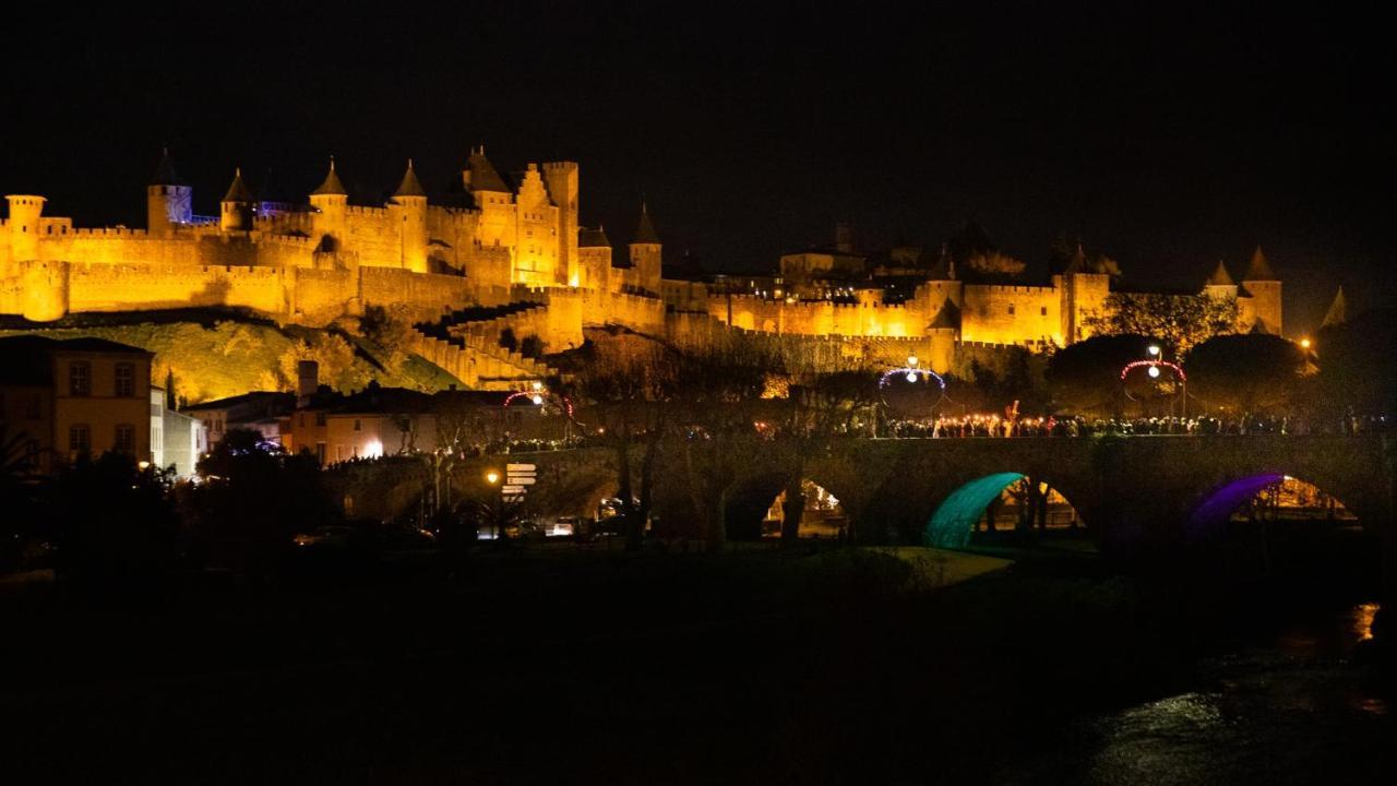 Tout Confort ! Climatisation, Centre-Ville, Parking, Terrasse, Wifi, Netflix Carcassonne Eksteriør bilde