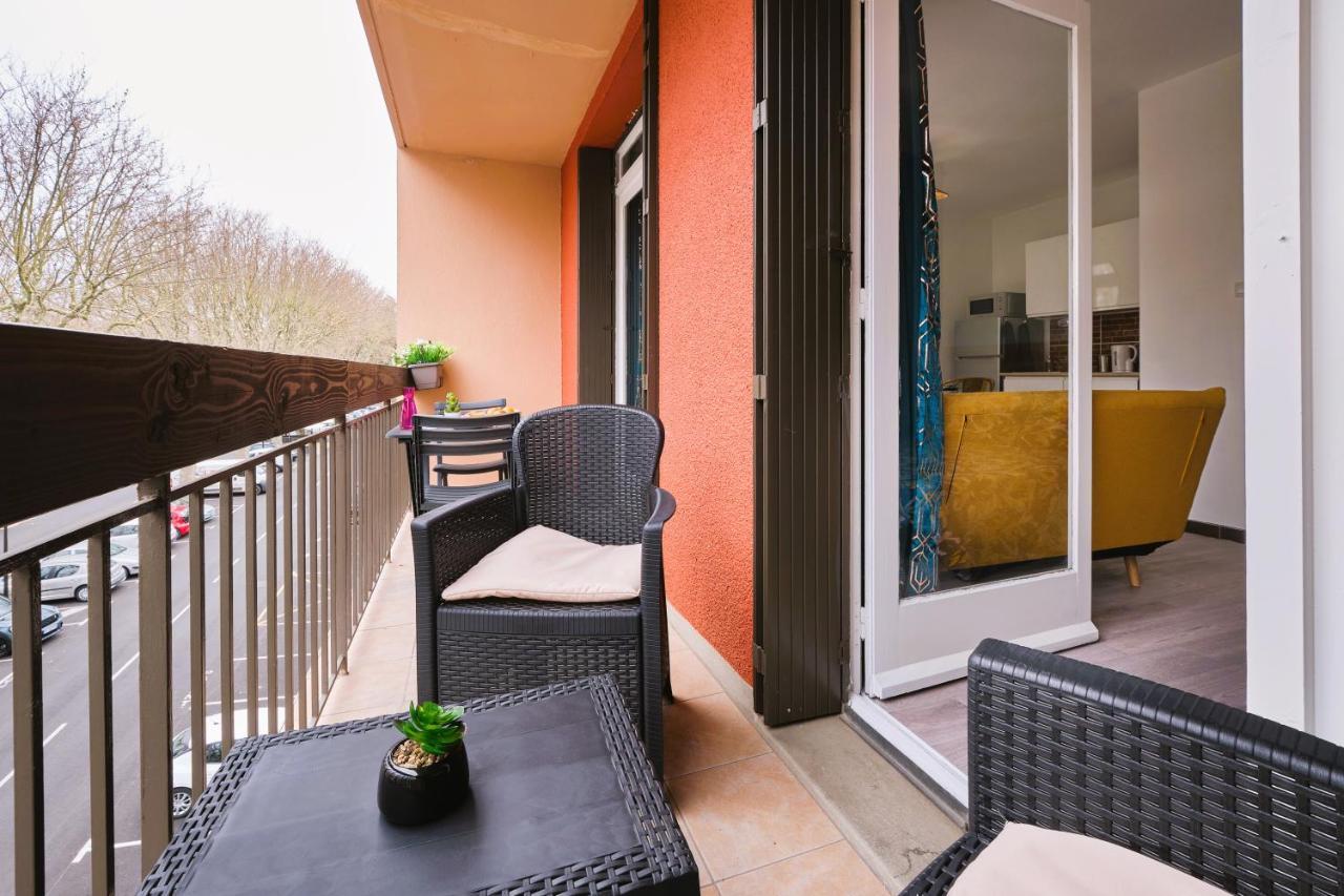 Tout Confort ! Climatisation, Centre-Ville, Parking, Terrasse, Wifi, Netflix Carcassonne Eksteriør bilde